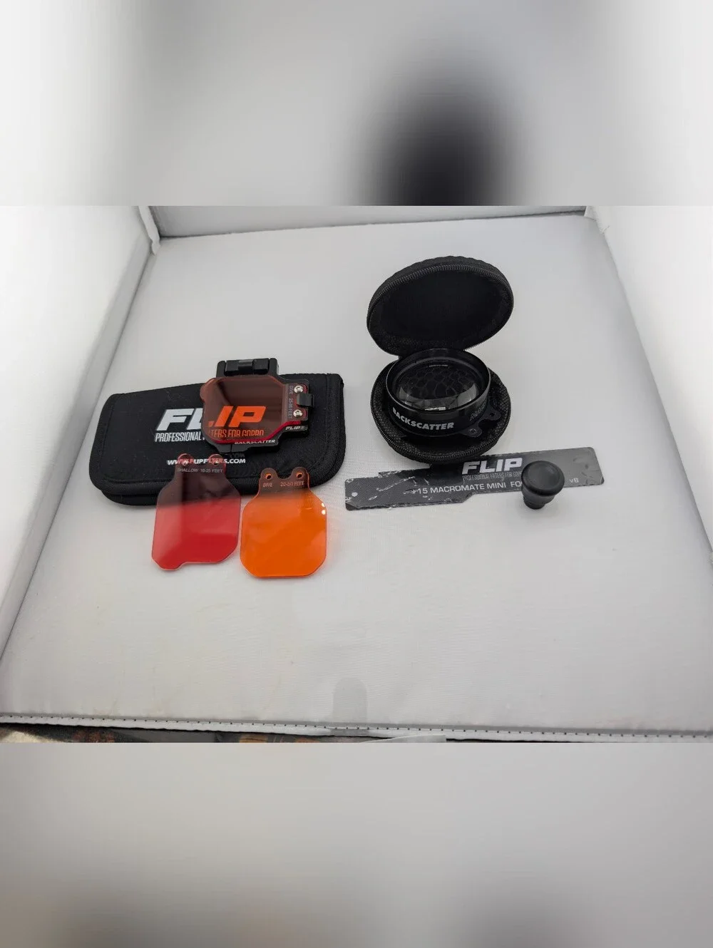 Backscatter FLIP9 Pro Kit +15 MacroMate Mini Lens For GoPro 9 10 11 12 13 EUC